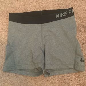 Nike pro volleyball spandex shorts